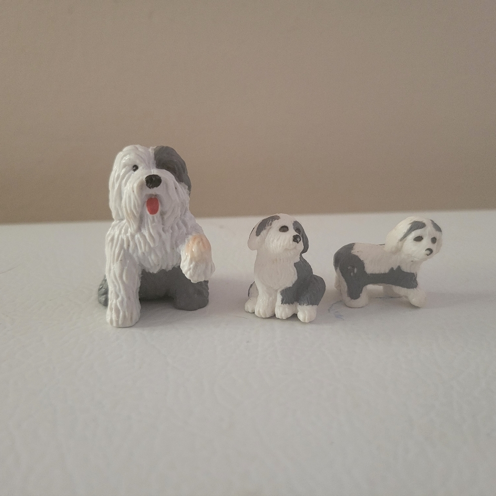 Vintage Littlest Pet Shop Sheep Dogs